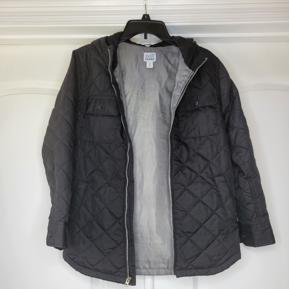 Boys Old Navy Puffer Quilted Jacket